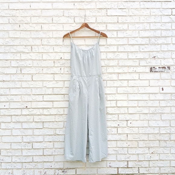 Girl Meets Glam Gingham Jumpsuit Size 4 - Picture 2 of 12